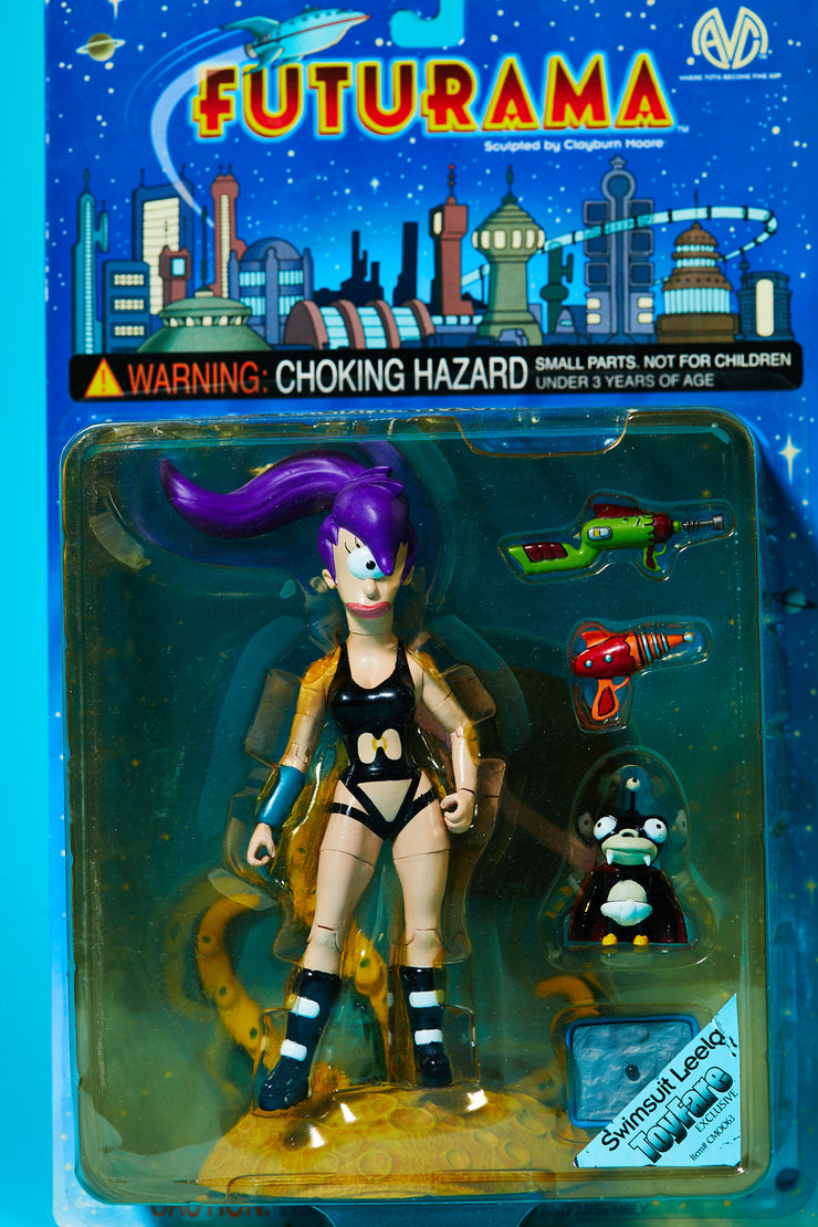 2001 Futurama Swimsuit Leela ToyFare Exclusive Action Figure