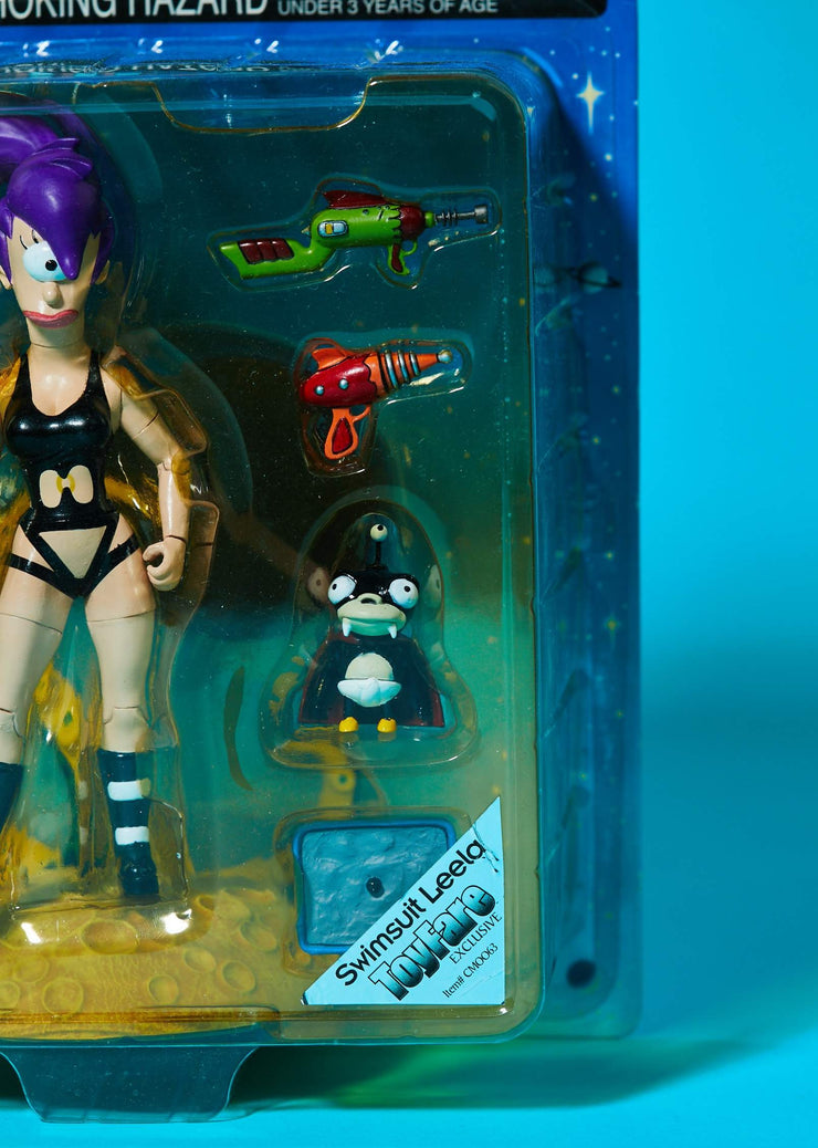 2001 Futurama Swimsuit Leela ToyFare Exclusive Action Figure