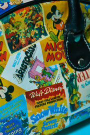 Retro Walt Disney Movie Poster Mickey Mouse Purse
