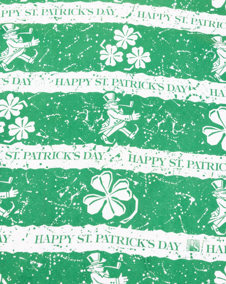 Vintage 1993 All Over Print Happy St. Patrick&