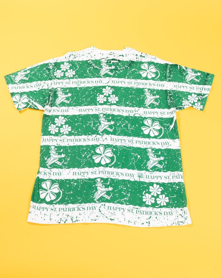 Vintage 1993 All Over Print Happy St. Patrick&