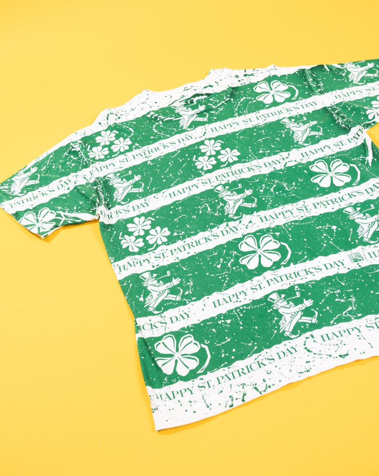 Vintage 1993 All Over Print Happy St. Patrick&