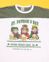 Vintage 1998 St. Patrick's Day Aruba Beach Cafe Florida T-shirt
