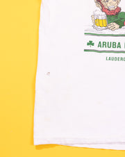 Vintage 1998 St. Patrick's Day Aruba Beach Cafe Florida T-shirt