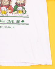 Vintage 1998 St. Patrick's Day Aruba Beach Cafe Florida T-shirt