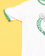 Rare Vintage 70s Boston Celtics Ringer T-shirt