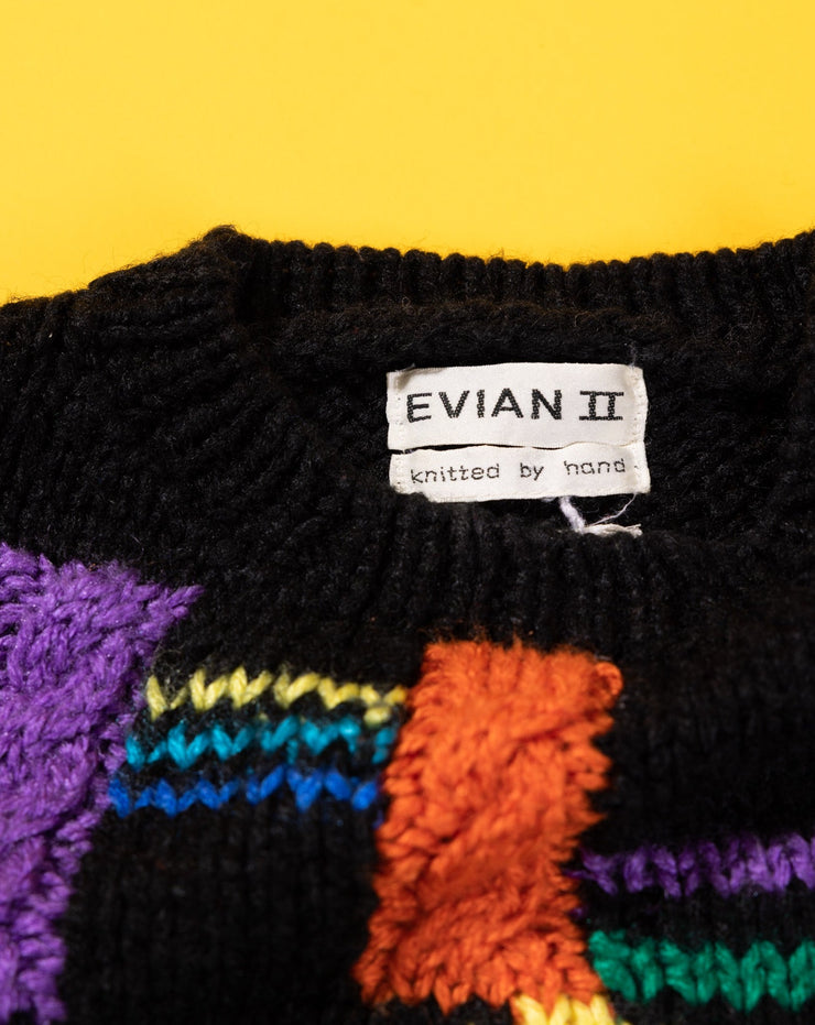 Vintage 80 Evian II Hand Knitted Sweater