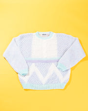 Vintage 80s Knit Works Knitted Sweater