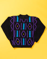 Vintage 80s Croquet Club Retro Sweater