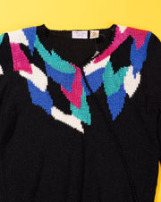Vintage 80s Rebecca Lynn Retro Sweater