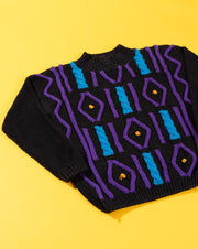 Vintage 80s Croquet Club Retro Sweater