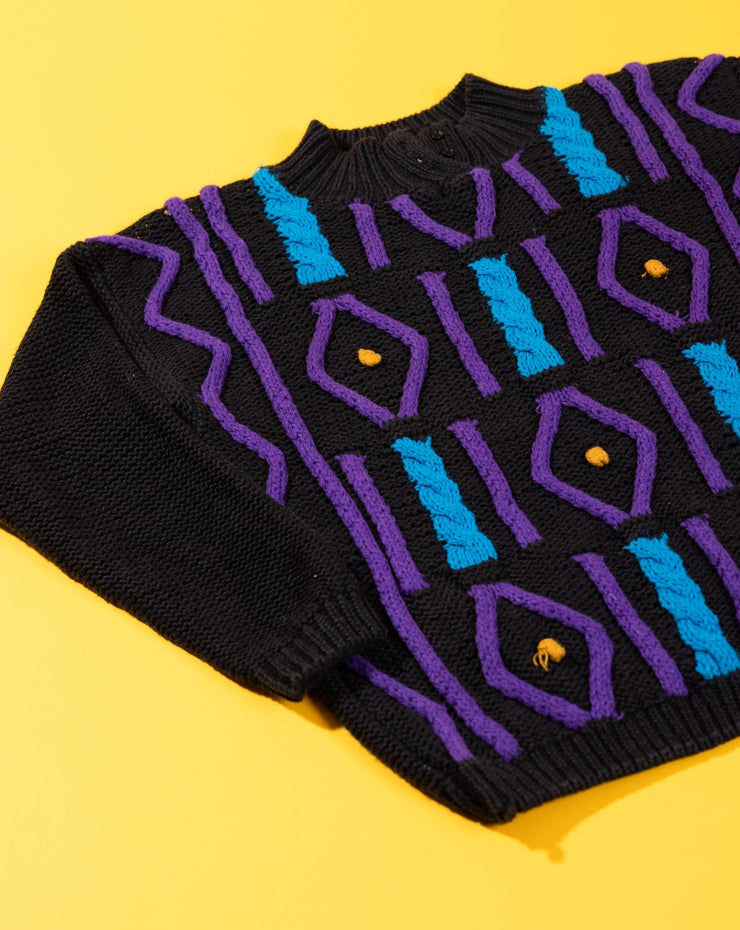 Vintage 80s Croquet Club Retro Sweater