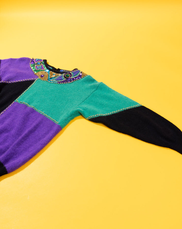 Vintage 1991 I.B. Diffusion Retro Sweater