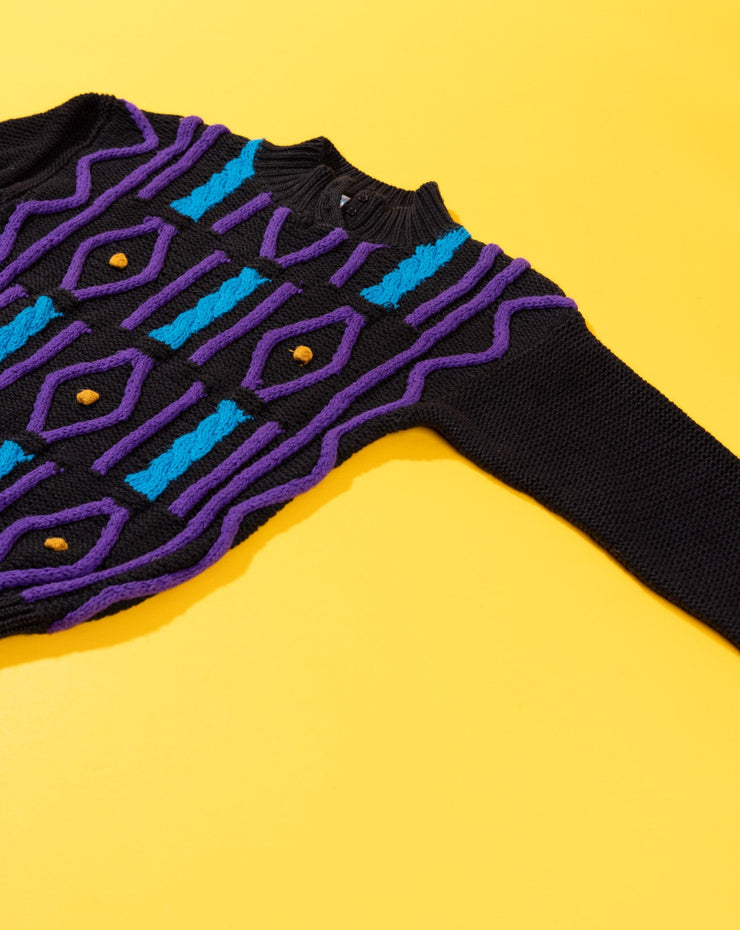 Vintage 80s Croquet Club Retro Sweater