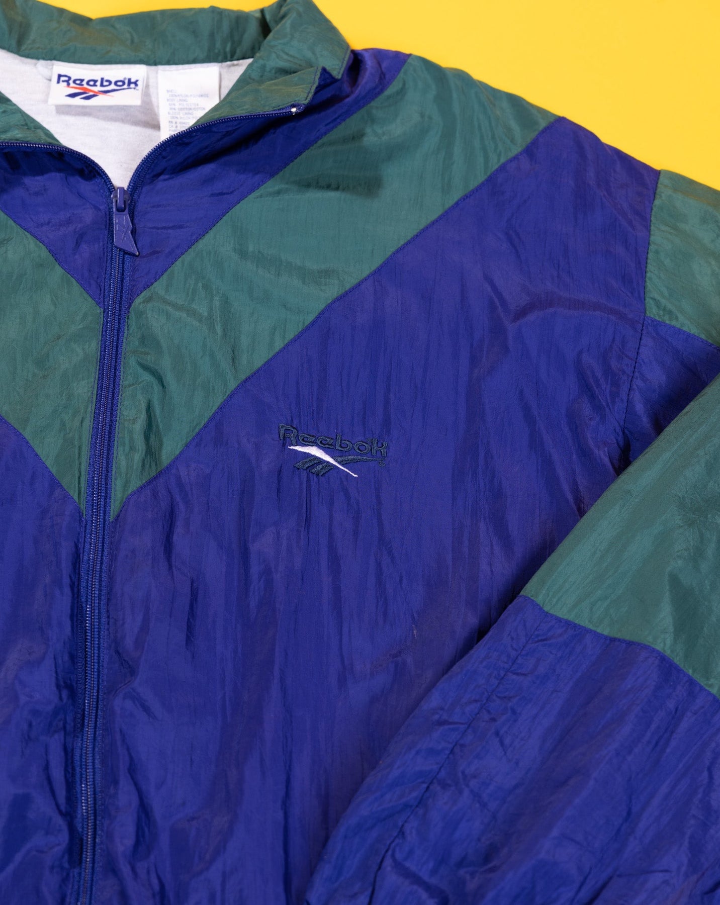 Vintage 80s 90s Reebok Windbreaker Retro Candy World