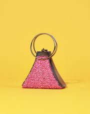 Vintage 90s Cam Pink Top Handle Clutch/Purse