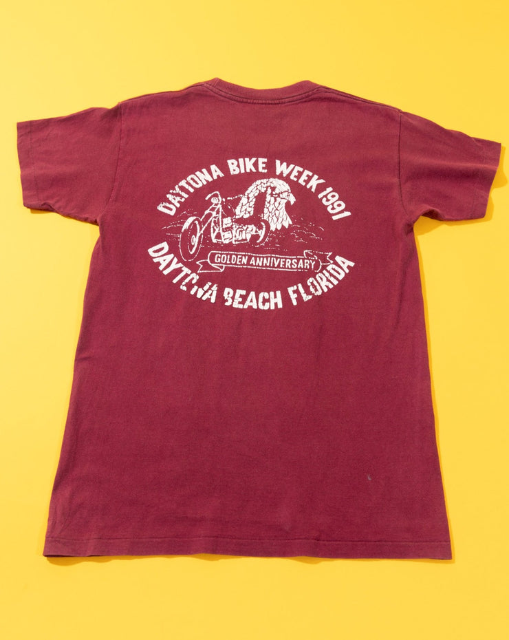 Vintage 1991 Harley Davidson Daytona Bike Week Harley Rules T-shirt
