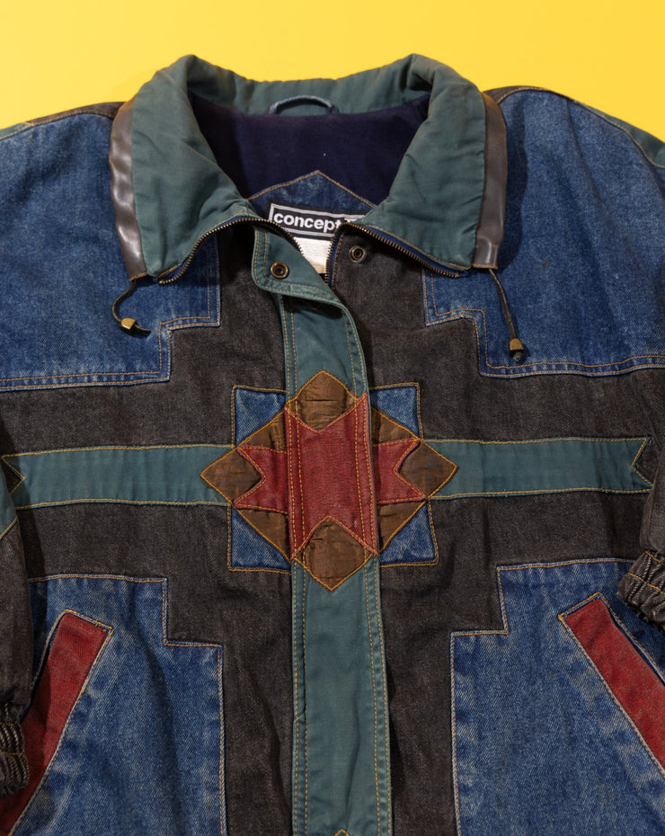 Vintage 80s Izzi Concept II Denim Jacket (M)