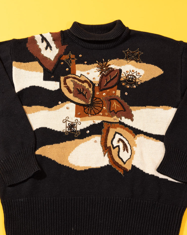 Vintage 1993 I.B. Diffusion Fall Knit Turtleneck Sweater