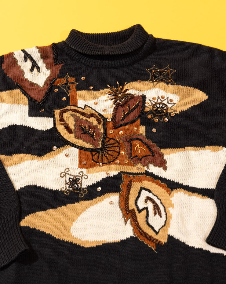 Vintage 1993 I.B. Diffusion Fall Knit Turtleneck Sweater