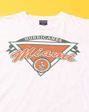 Vintage 90s University of Miami Hurricanes T-shirt