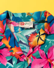 Vintage 80s Hilo Hattie Original Hawaiian Button Up Shirt