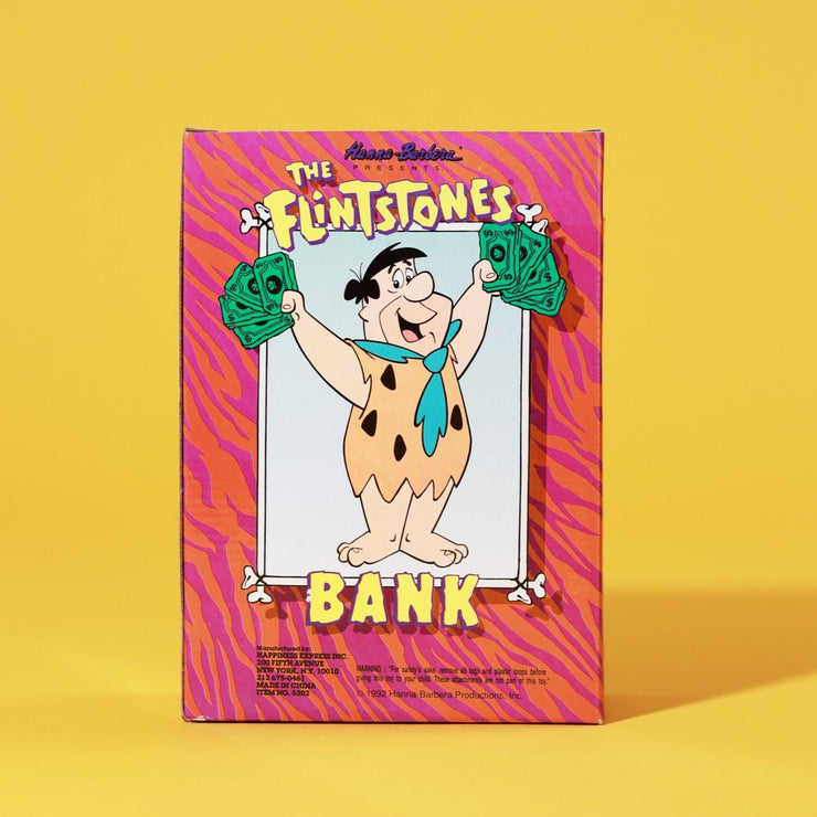 Vintage 1992 The Flintstones Piggy Bank - Fred Flintstone