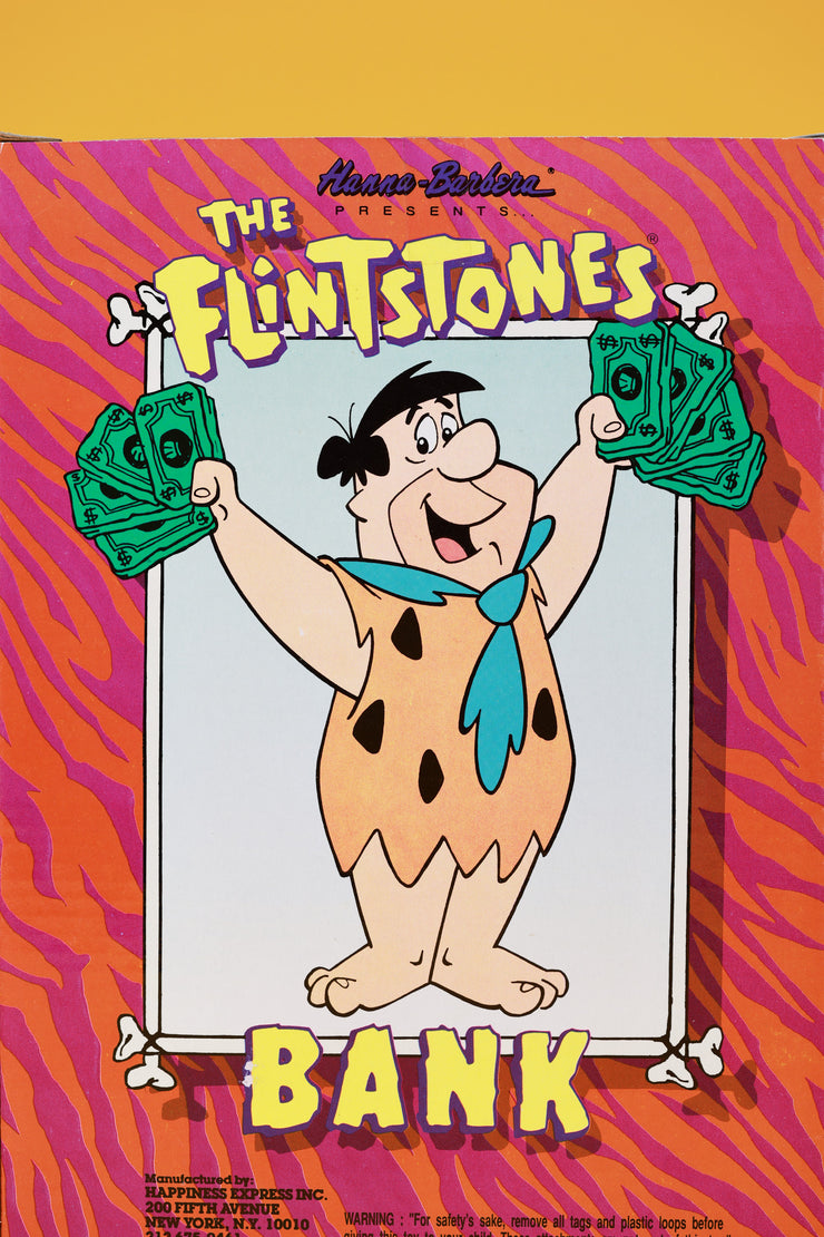 Vintage 1992 The Flintstones Piggy Bank - Fred Flintstone