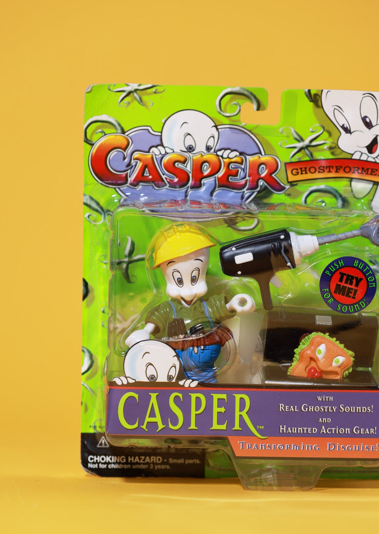 Vintage 1997 Casper Ghostformers Figures Set (Casper, Stretch, Stinkie, and Fatso)