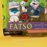 Vintage 1997 Casper Ghostformers Figures Set (Casper, Stretch, Stinkie, and Fatso)