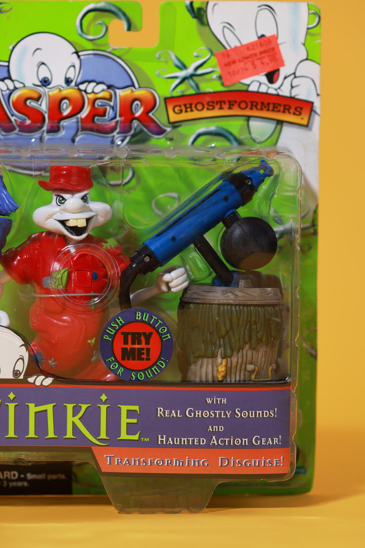 Vintage 1997 Casper Ghostformers Figures Set (Casper, Stretch, Stinkie, and Fatso)