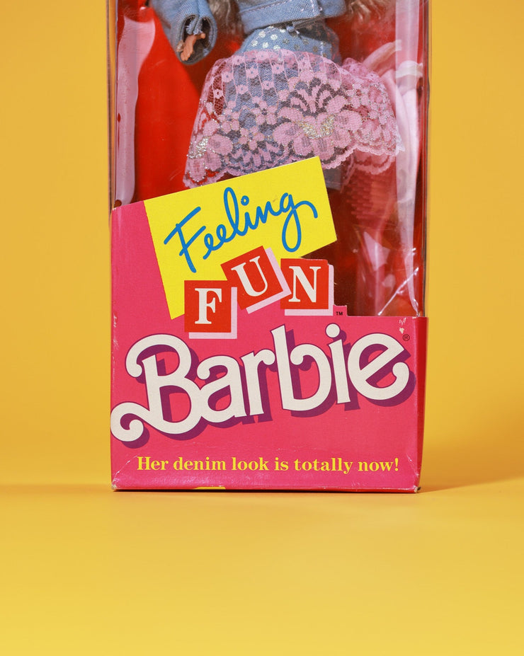Vintage 1988 Feeling Fun Barbie Doll