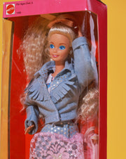 Vintage 1988 Feeling Fun Barbie Doll