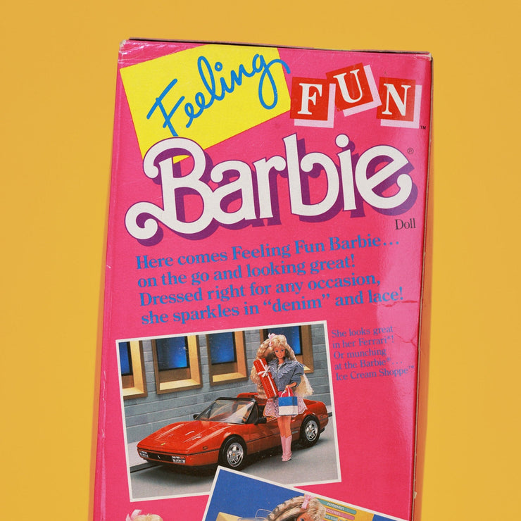 Vintage 1988 Feeling Fun Barbie Doll