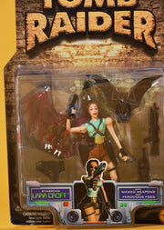Vintage 1997 Tomb Raider Lara Croft Video Game Super Stars Action Figure