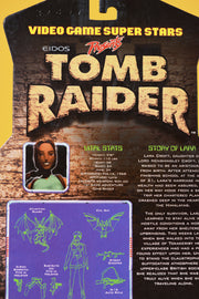 Vintage 1997 Tomb Raider Lara Croft Video Game Super Stars Action Figure
