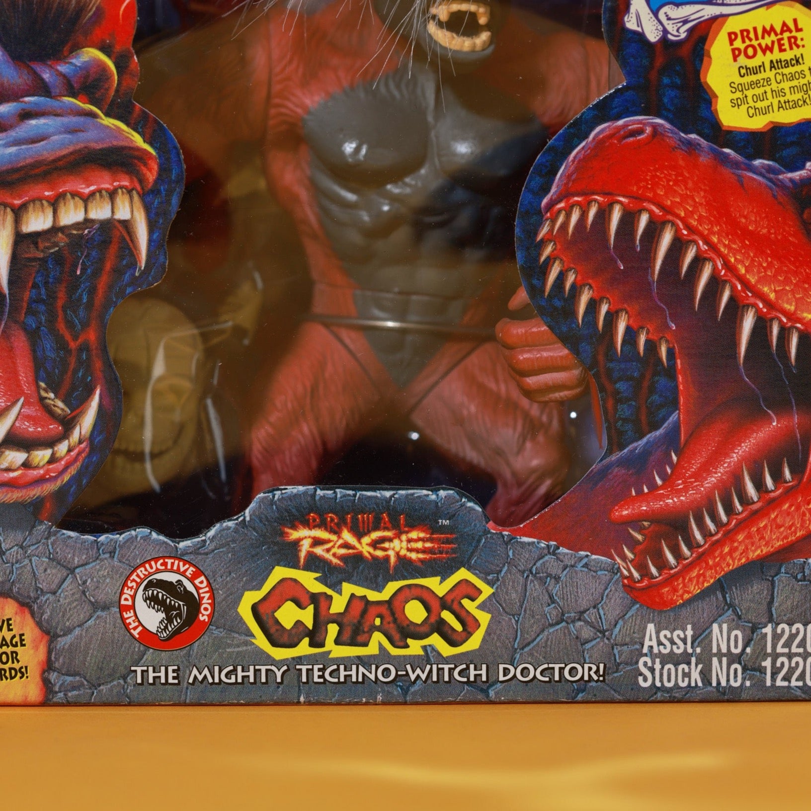 Rare Vintage 1994 Playmates Primal Rage Chaos Action Figure